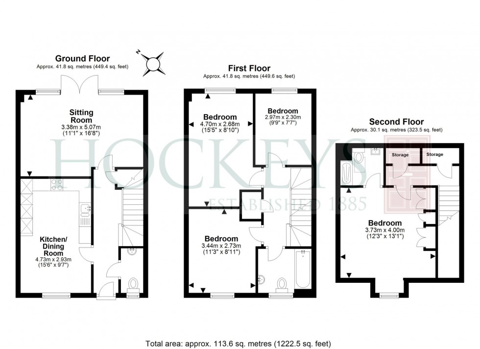 Floorplan for Brimstone Drive, Ely, CB7