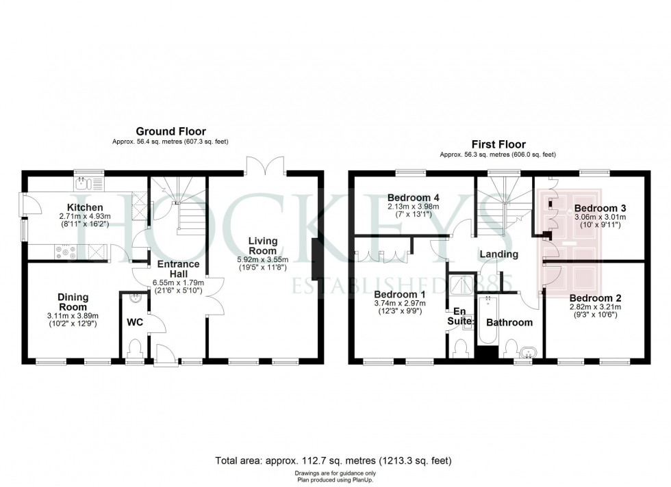 Floorplan for Brenda Gautrey Way, Cottenham, CB24