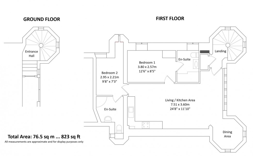 Floorplan for Tower Road, Ely, CB7