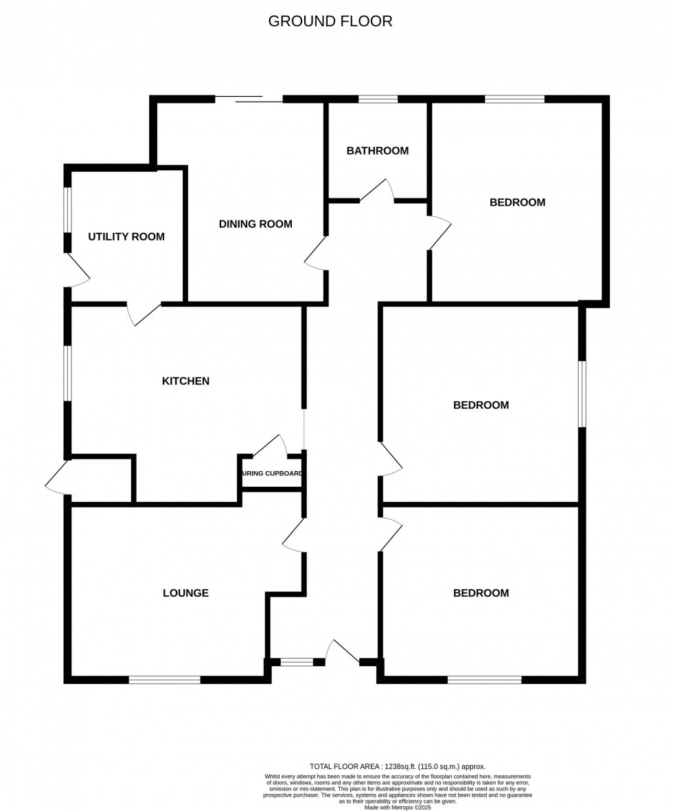 Floorplan for Elmfield Drive, Elm, PE14