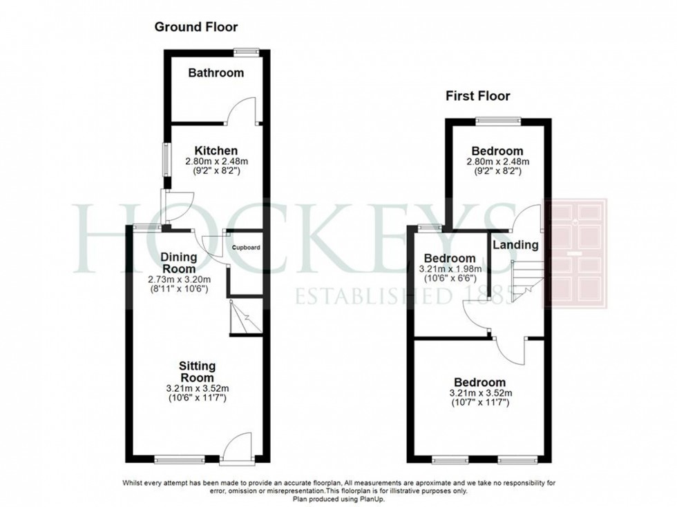 Floorplan for Ross Street, Cambridge, CB1