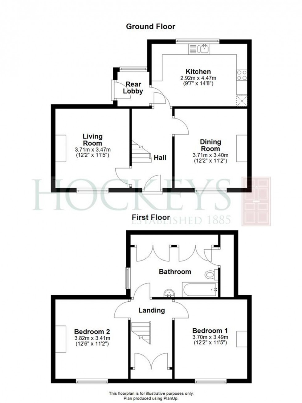 Floorplan for High Street, Earith, PE28