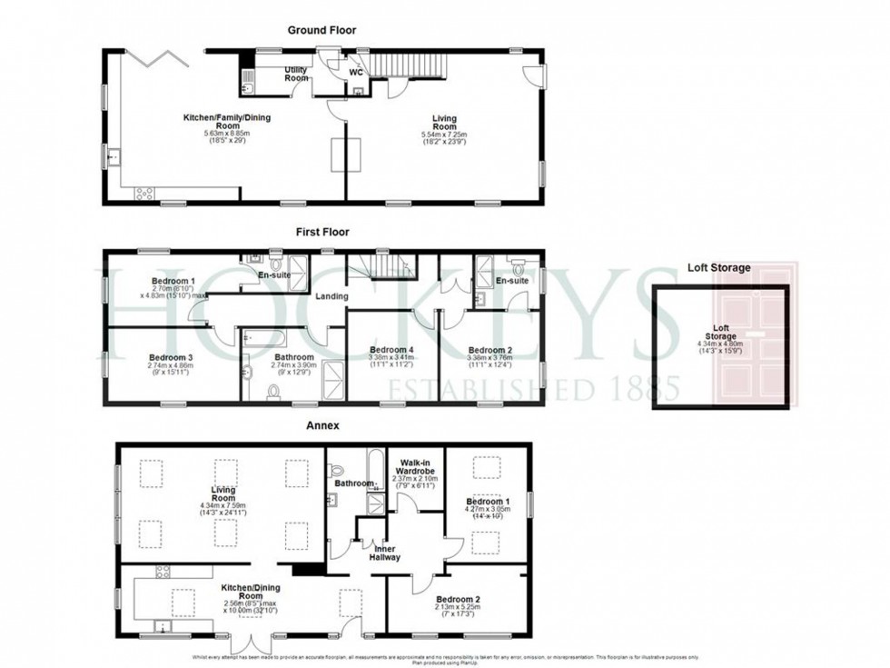 Floorplan for New Road, Over, CB24