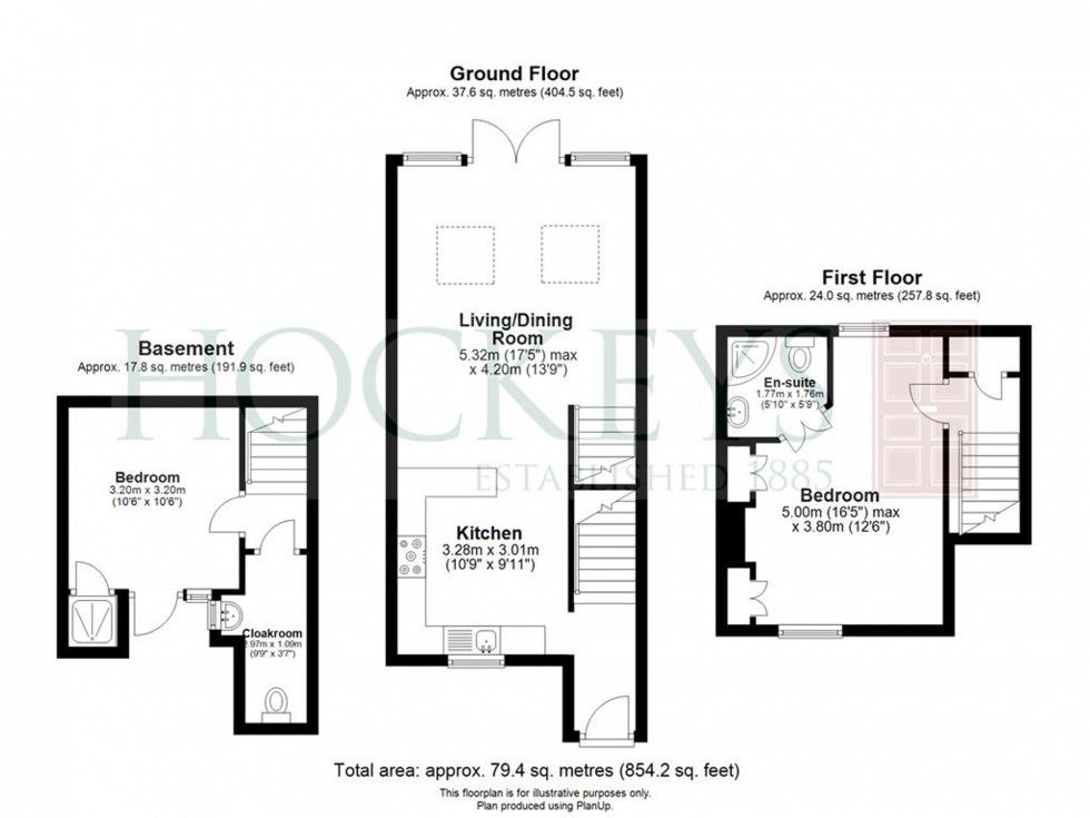 Floorplan for Queen Street, Newmarket, CB8