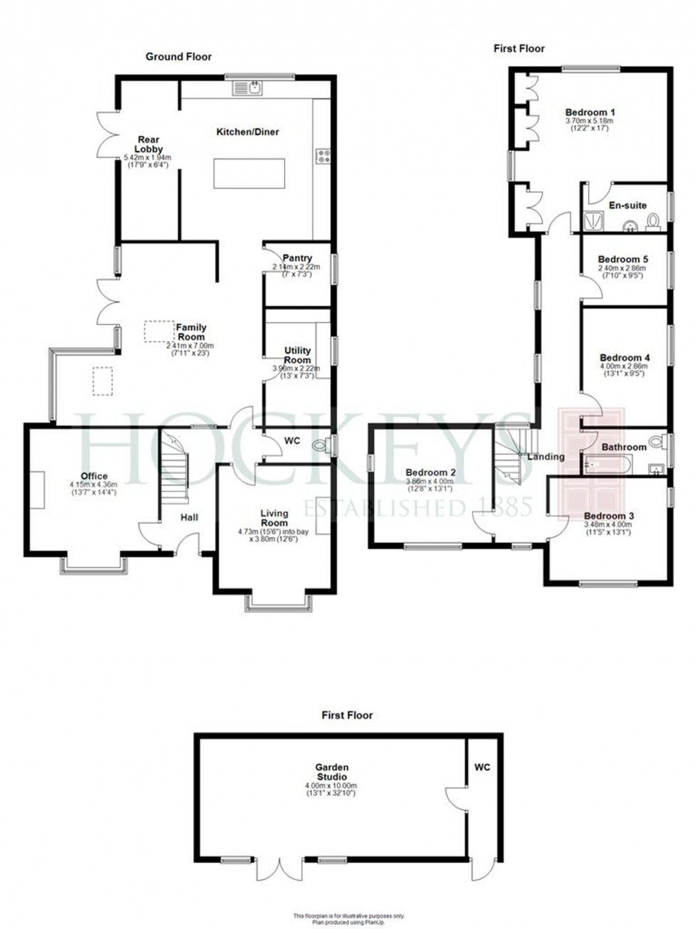 Floorplan for Earith Road, Willingham, CB24