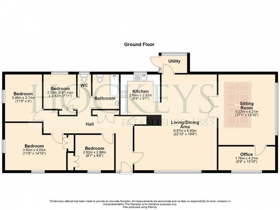 Floorplan for Holland Park, Cheveley, CB8
