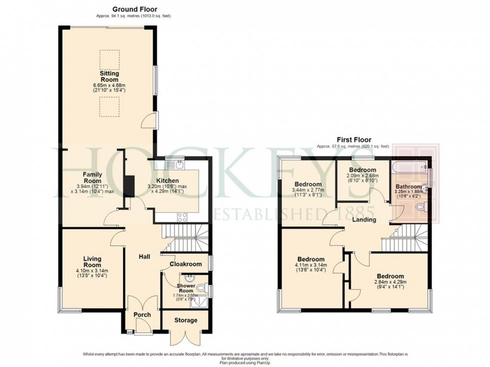 Floorplan for Duchess Drive, Newmarket, CB8