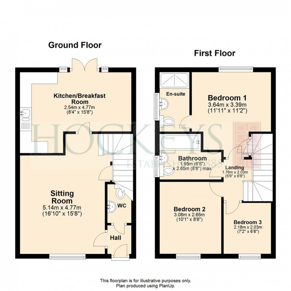 Floorplan for Rosemary Gardens, Kennett, CB8