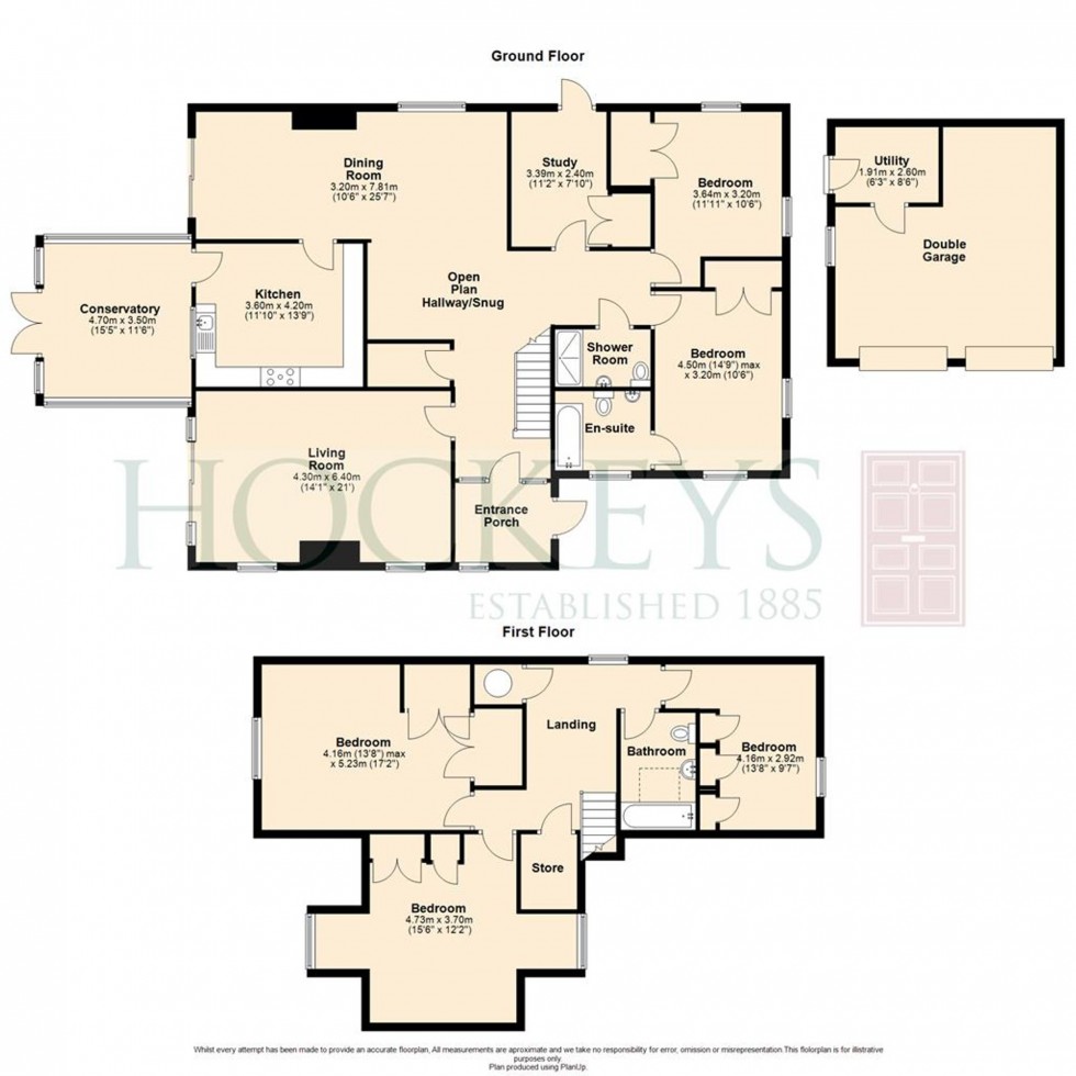 Floorplan for Mill Road, Gazeley, CB8