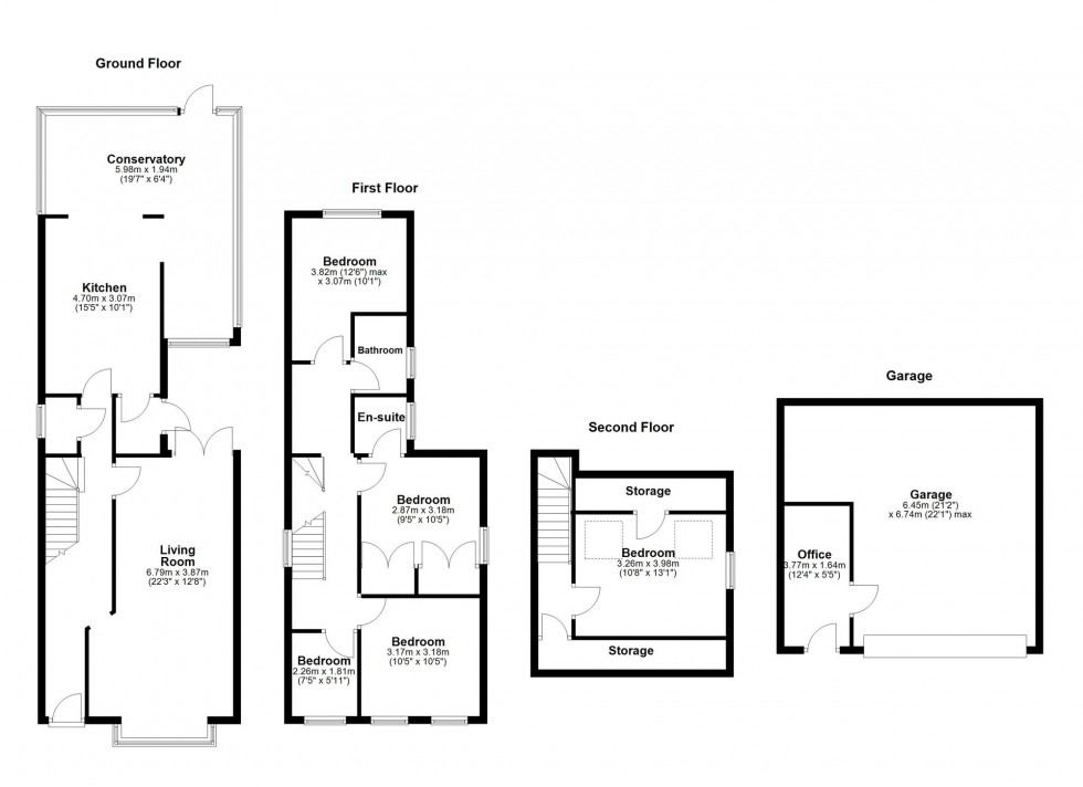 Floorplan for Coldhams Lane, Cambridge, CB1