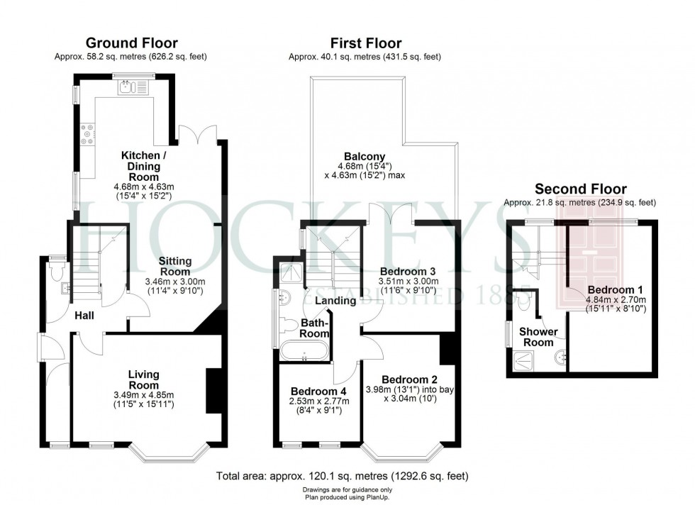 Floorplan for Lovell Road, Cambridge, CB4