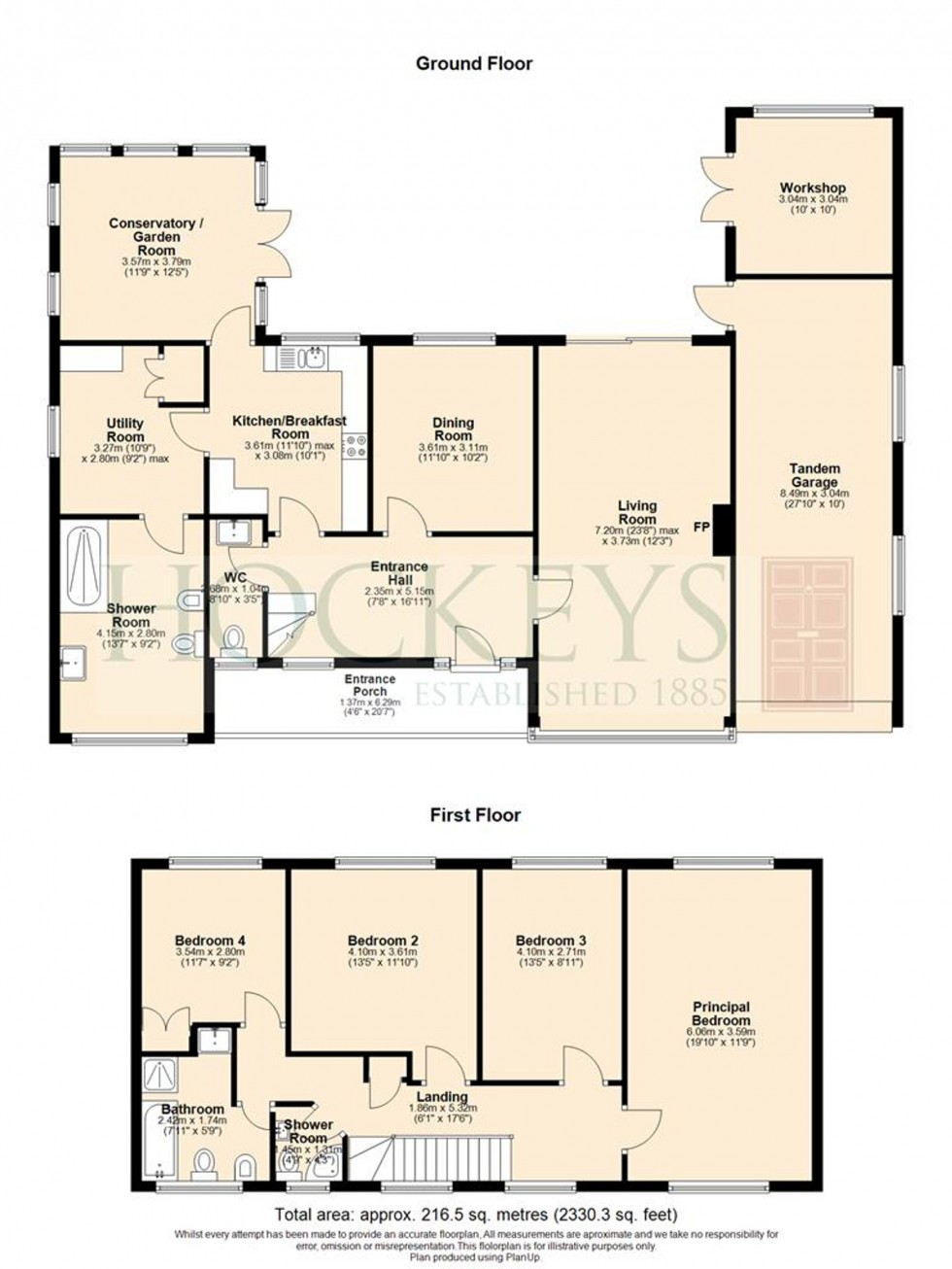 Floorplan for Hamilton Road, Newmarket, CB8