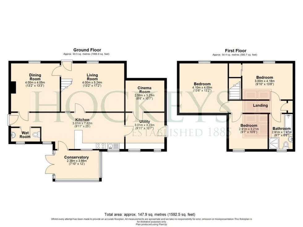 Floorplan for Station Road, Swaffham Bulbeck, CB25