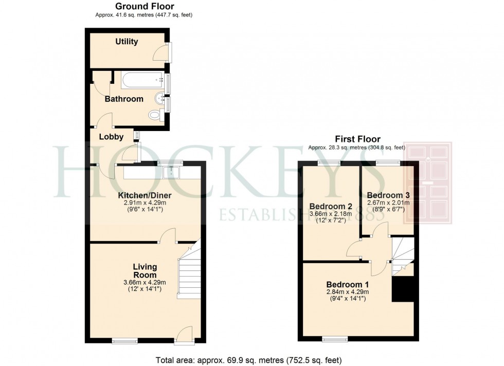 Floorplan for Long Drove, Waterbeach, CB25