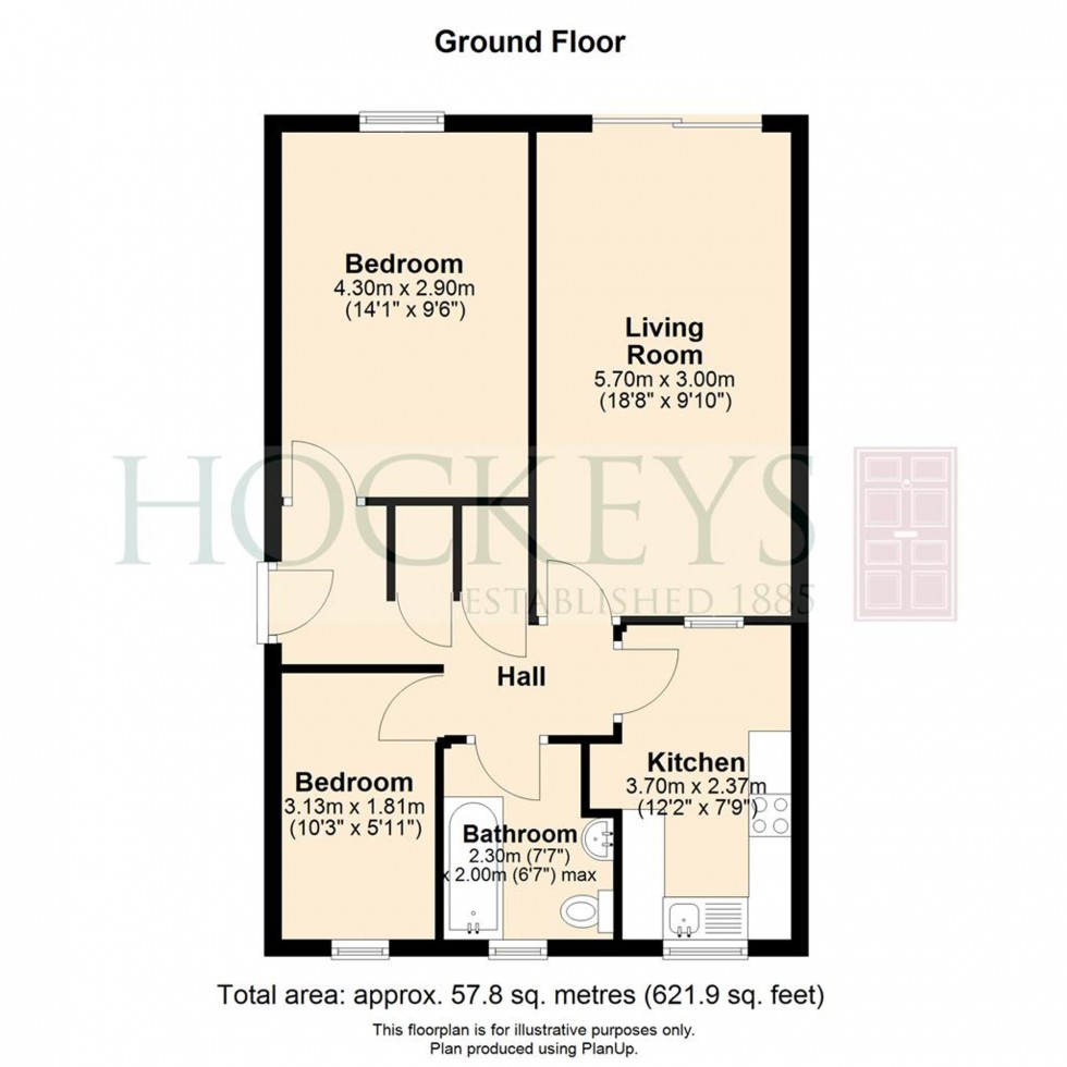 Floorplan for Greville Starkey Avenue, Newmarket, CB8