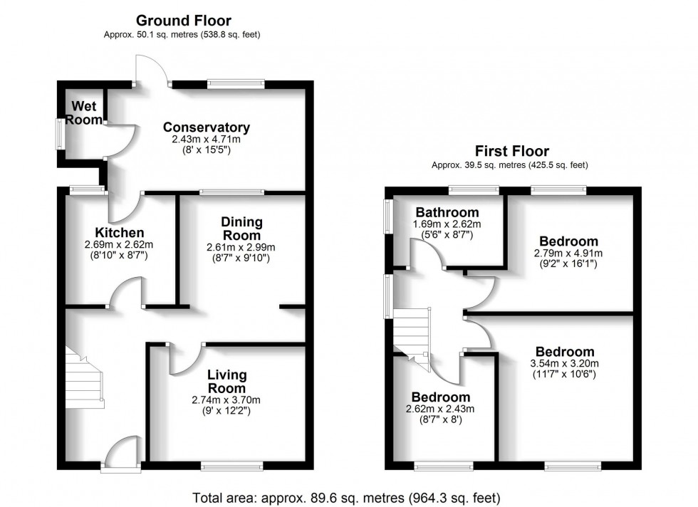 Floorplan for Malletts Road, Cambridge, CB1