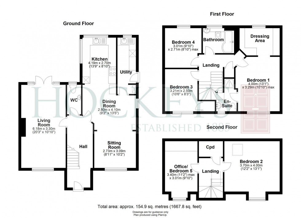 Floorplan for Chantry Close, Swavesey, CB24