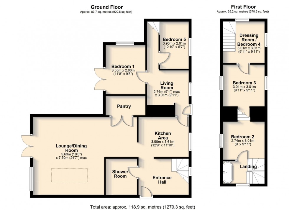 Floorplan for High Street, Barrington, CB22