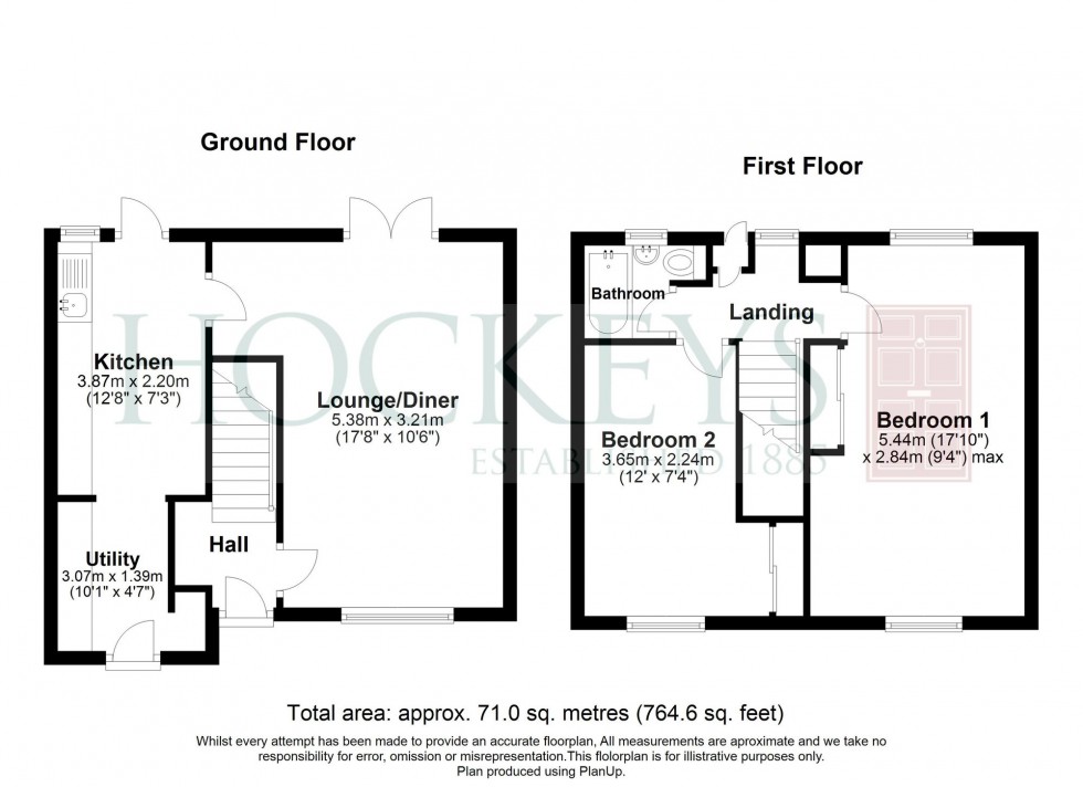 Floorplan for Magdalene Close, Longstanton, CB24