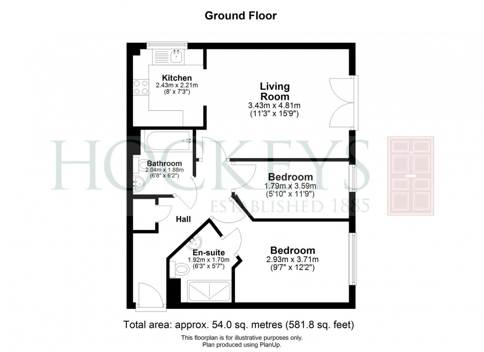 Floorplan for Dobede Way, Soham, CB7
