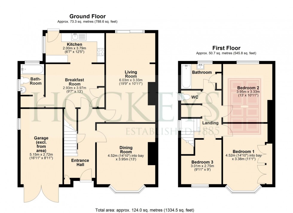 Floorplan for Woodlands Park, Girton, CB3