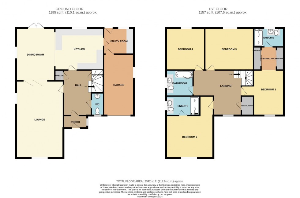 Floorplan for Broadgate, Sutton St. Edmund, PE12