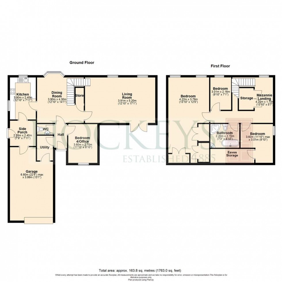 Floorplan for Bridge Street, Moulton, CB8
