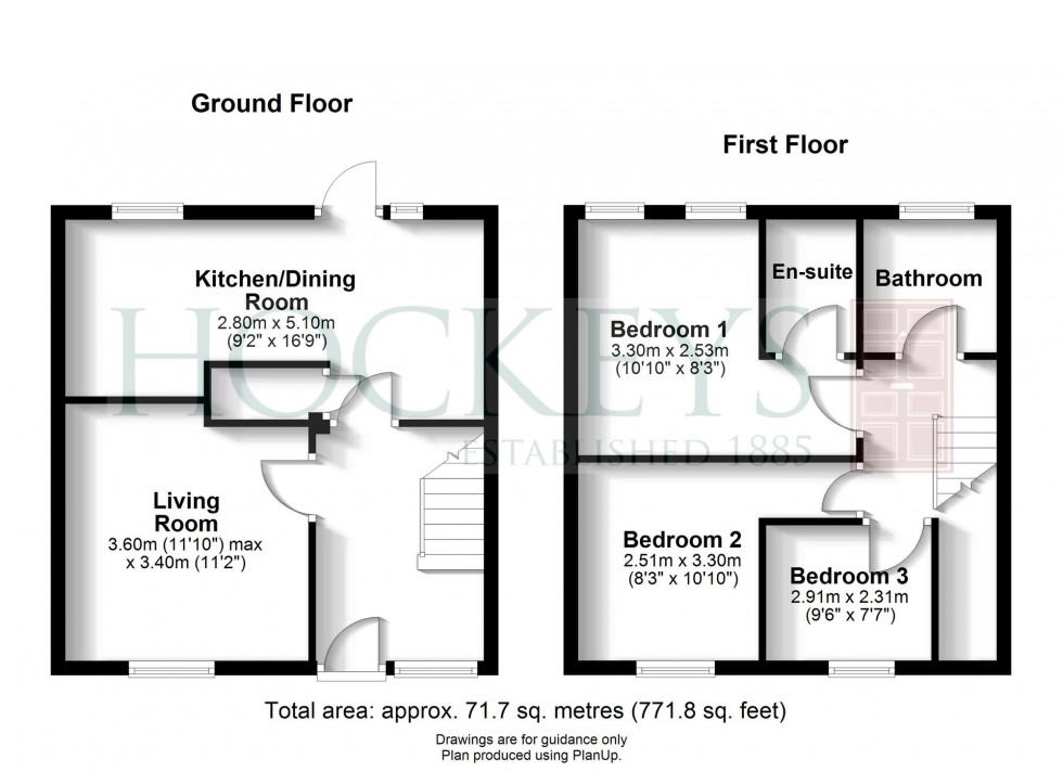 Floorplan for Lawrence Way, Cambridge, CB4