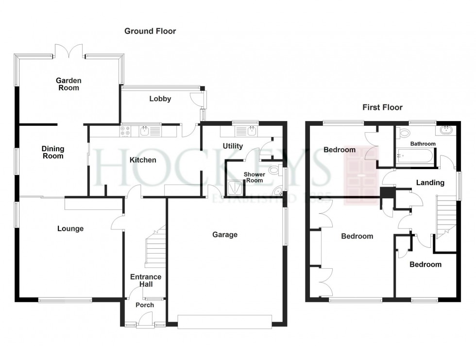 Floorplan for Luttongate, Gedney Hill, PE12