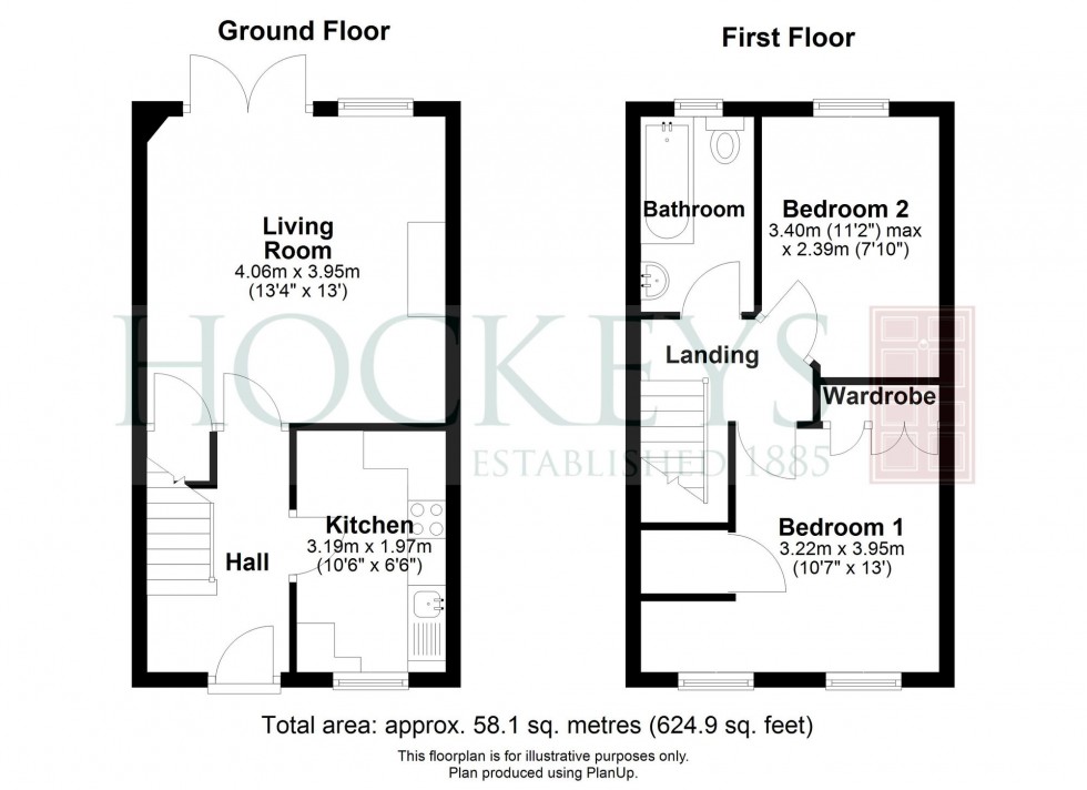 Floorplan for Leopold Walk, Cottenham, CB24