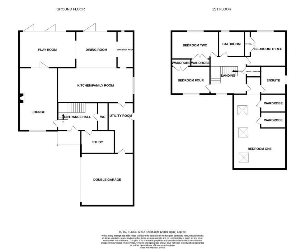 Floorplan for Hall Road, Walpole Highway, PE14
