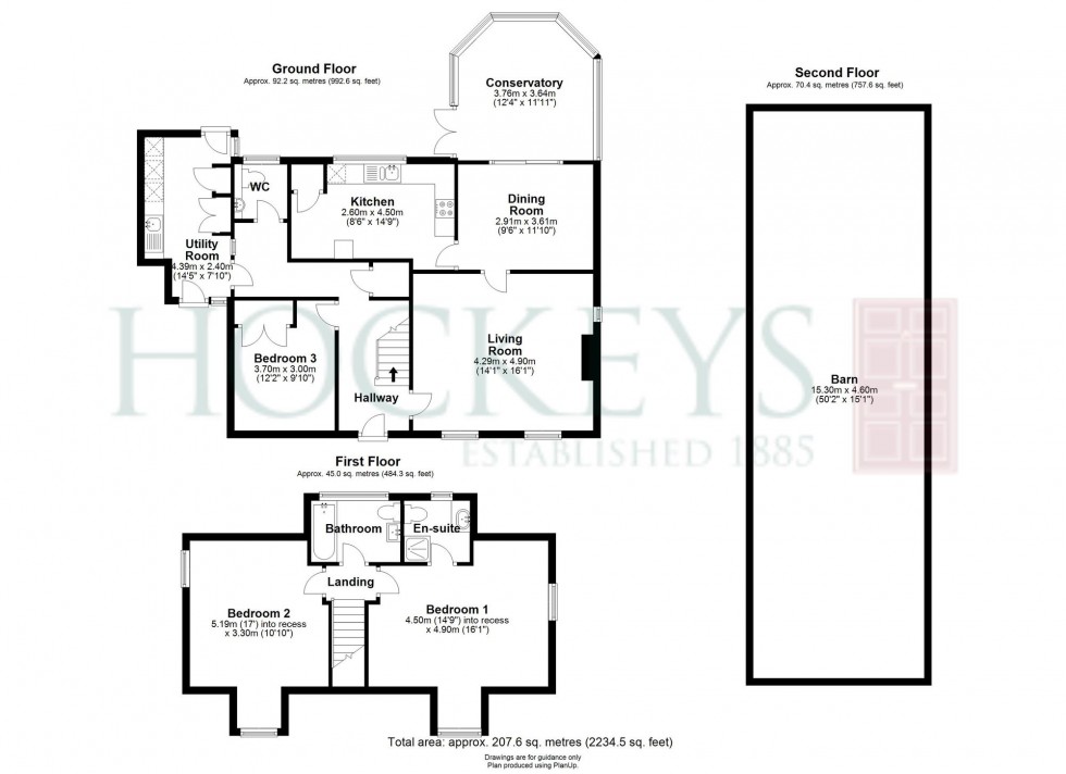 Floorplan for Black Horse Lane, Swavesey, CB24