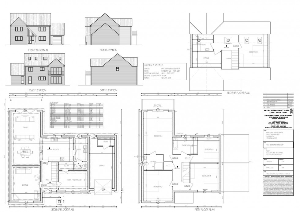 Floorplan for Bernhards Close, Donington, PE11