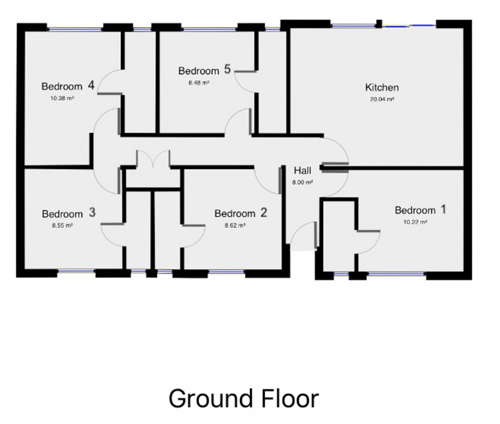 Floorplan for Ramsden Square, Cambridge, CB4