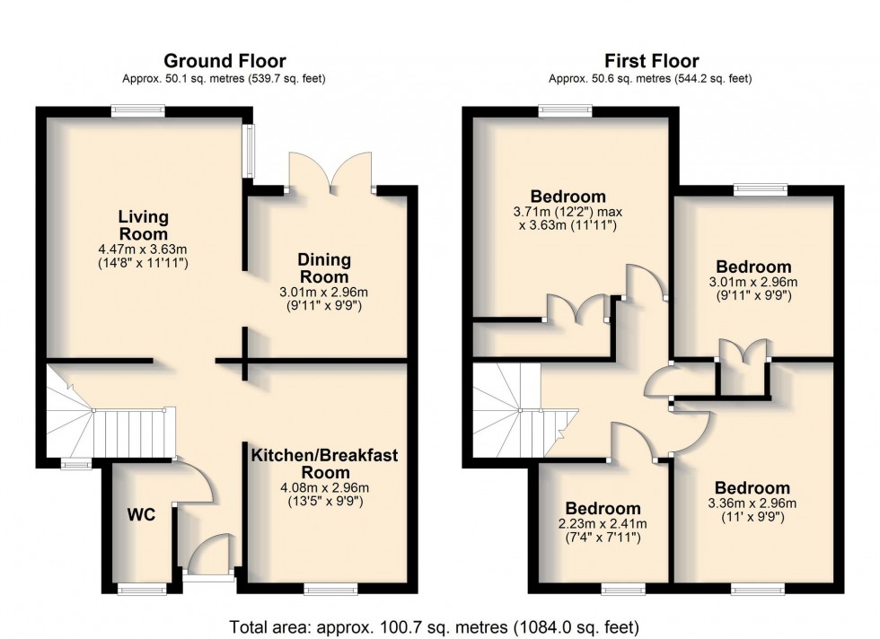 Floorplan for Seymour Street, Cambridge, CB1