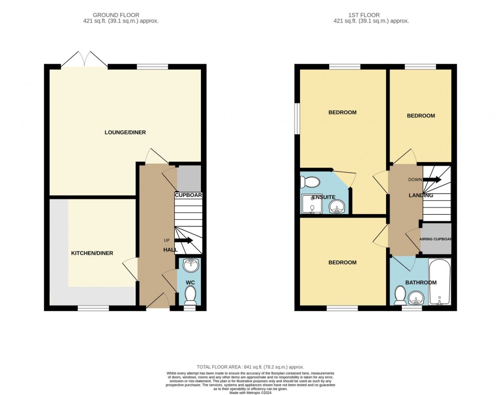 Floorplan for Nursery Close, Terrington St. Clement, PE34