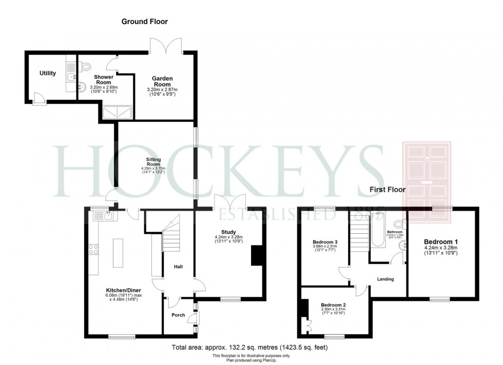 Floorplan for London Road, Six Mile Bottom, CB8