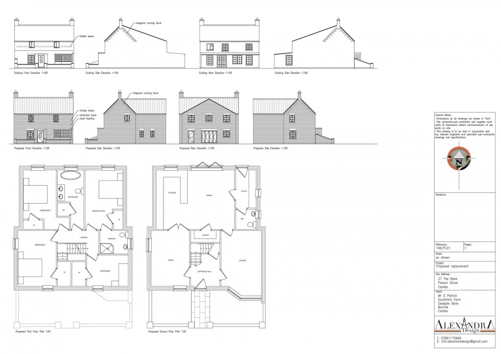 Floorplan for The Bank, Parson Drove, PE13