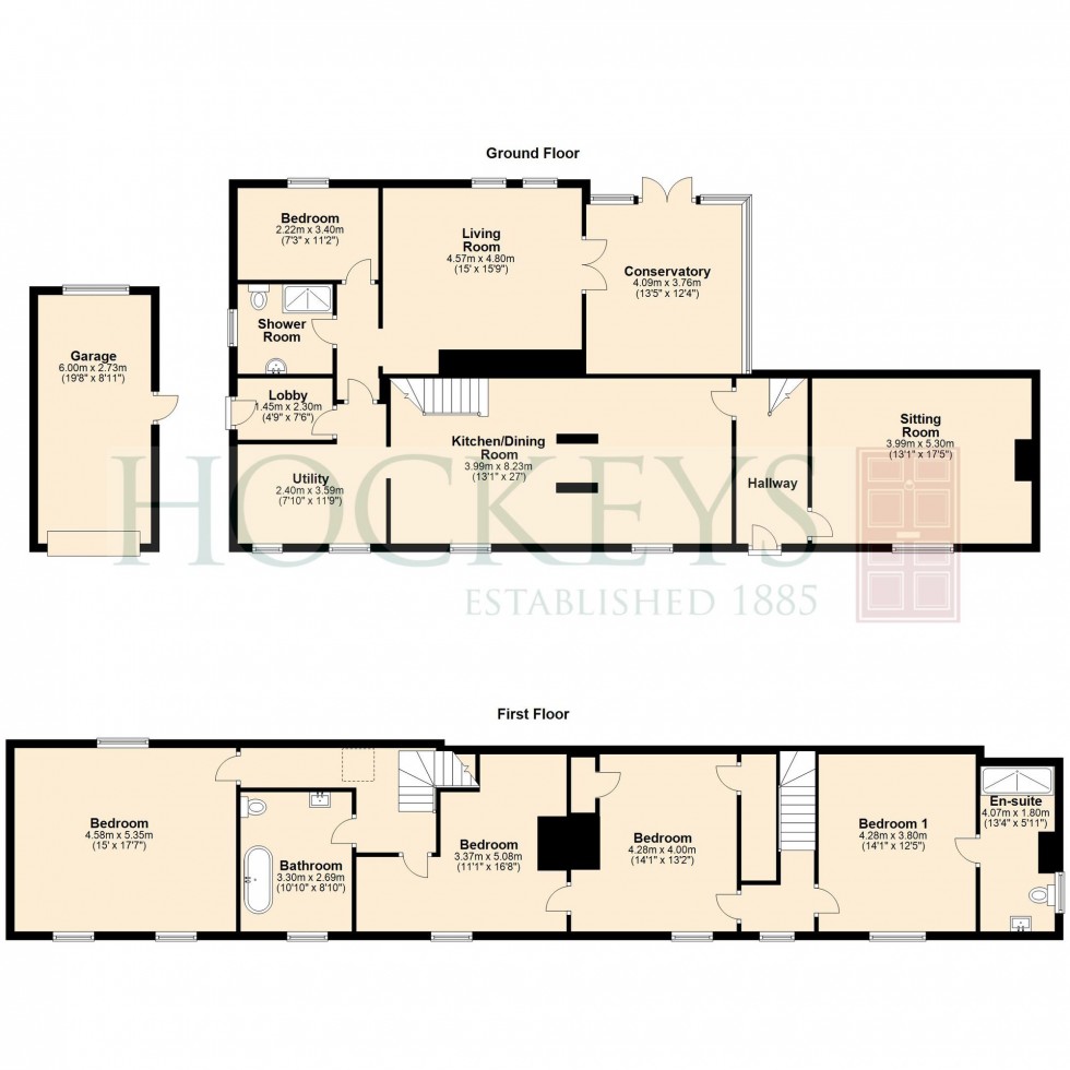 Floorplan for Station Road, Swaffham Bulbeck, CB25