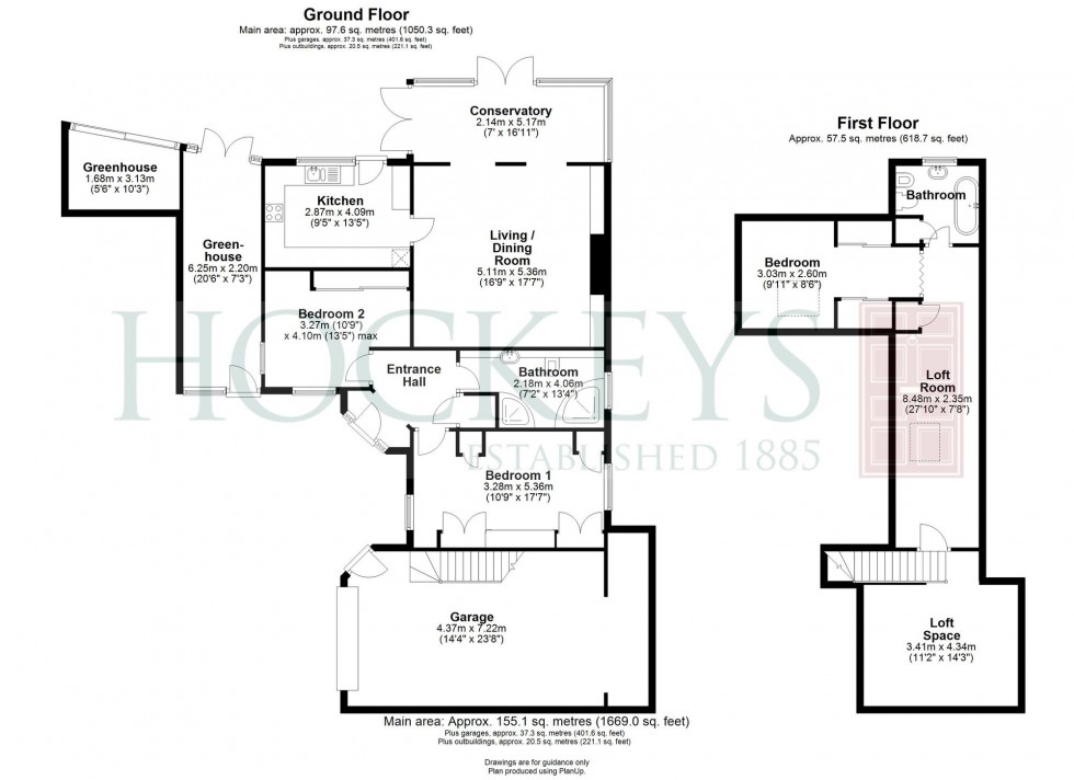 Floorplan for Sherbourne Close, Cambridge, CB4