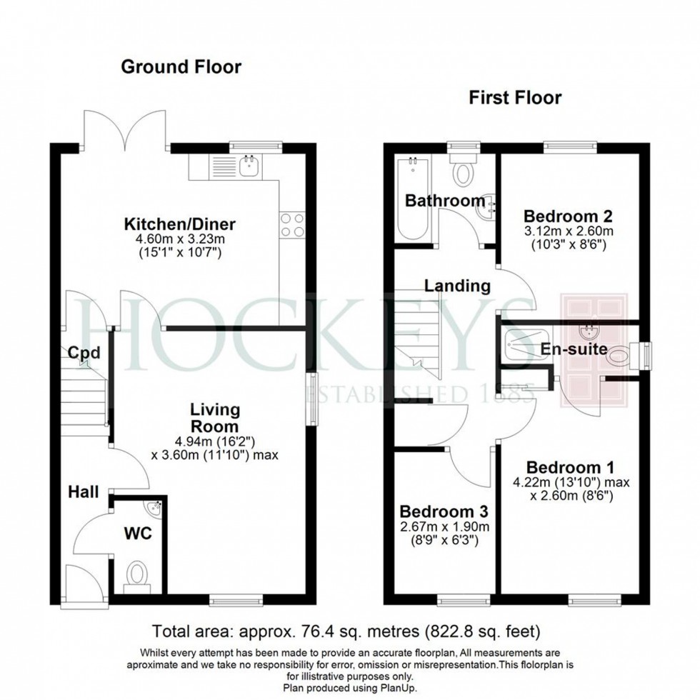 Floorplan for Peppercorn Drive, Northstowe, CB24