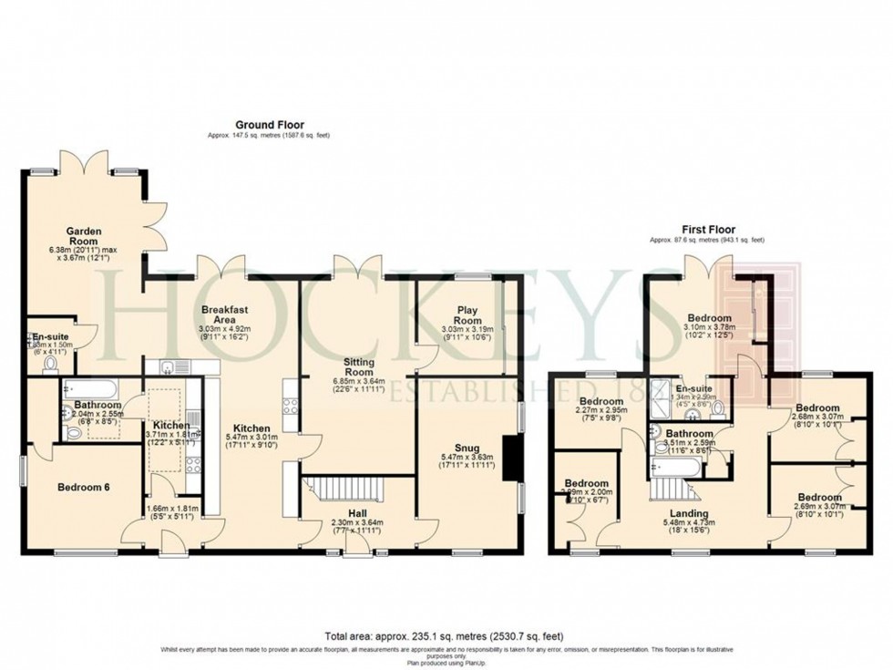 Floorplan for Station Road, Dullingham, CB8