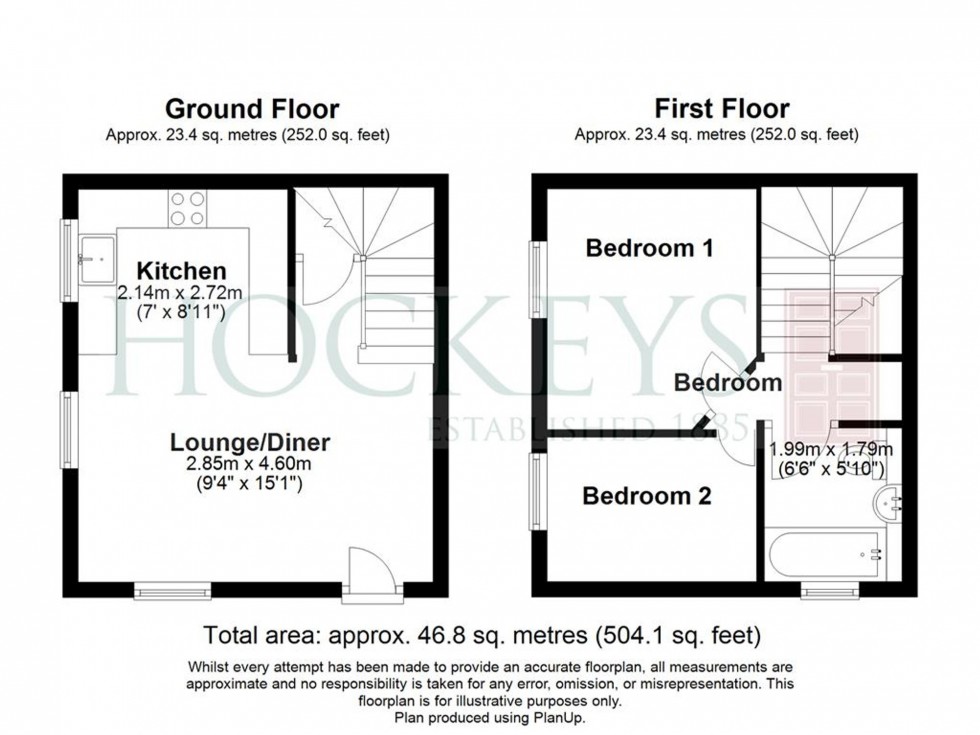 Floorplan for Prince William Way, Sawston, CB22