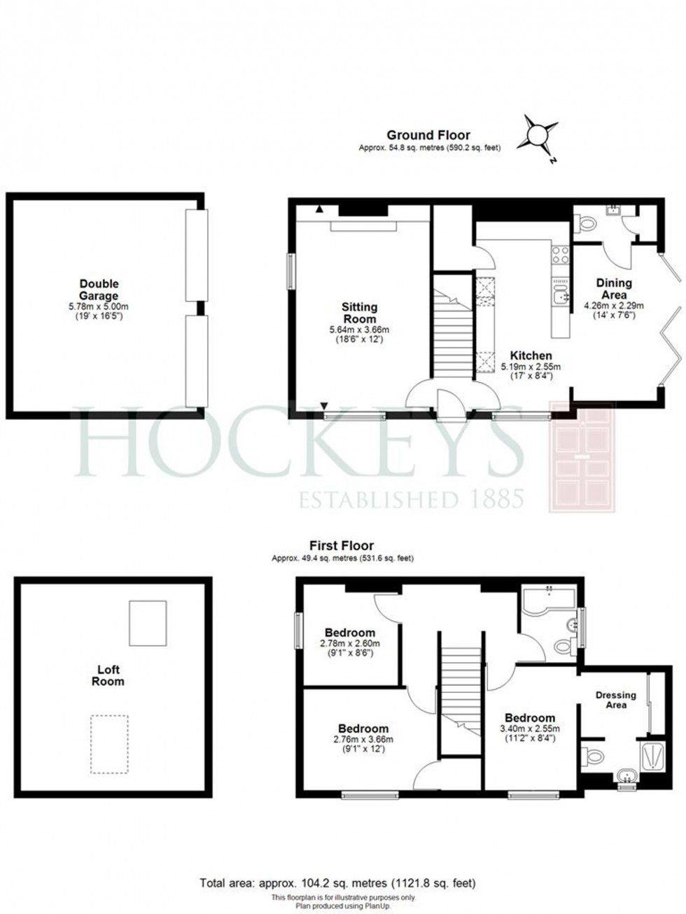 Floorplan for The Hythe, Littleport, CB6