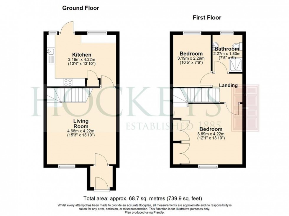 Floorplan for Crockfords Road, Newmarket, CB8