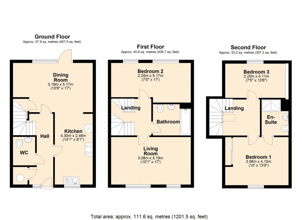 Floorplan for Clara Rackham Street, Cambridge, CB1