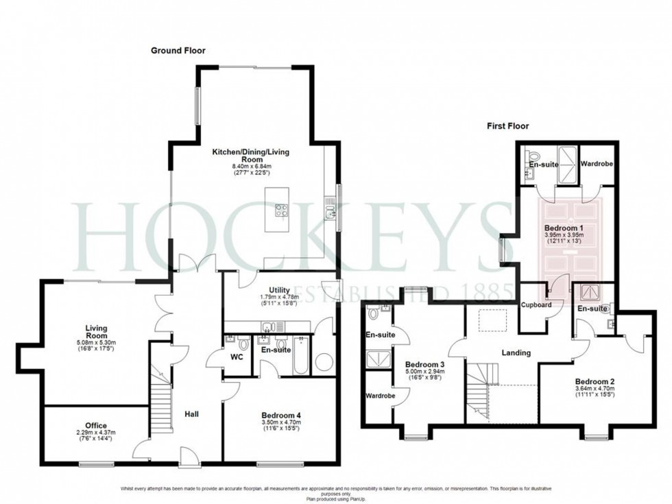 Floorplan for Robins Lane, Lolworth, CB23