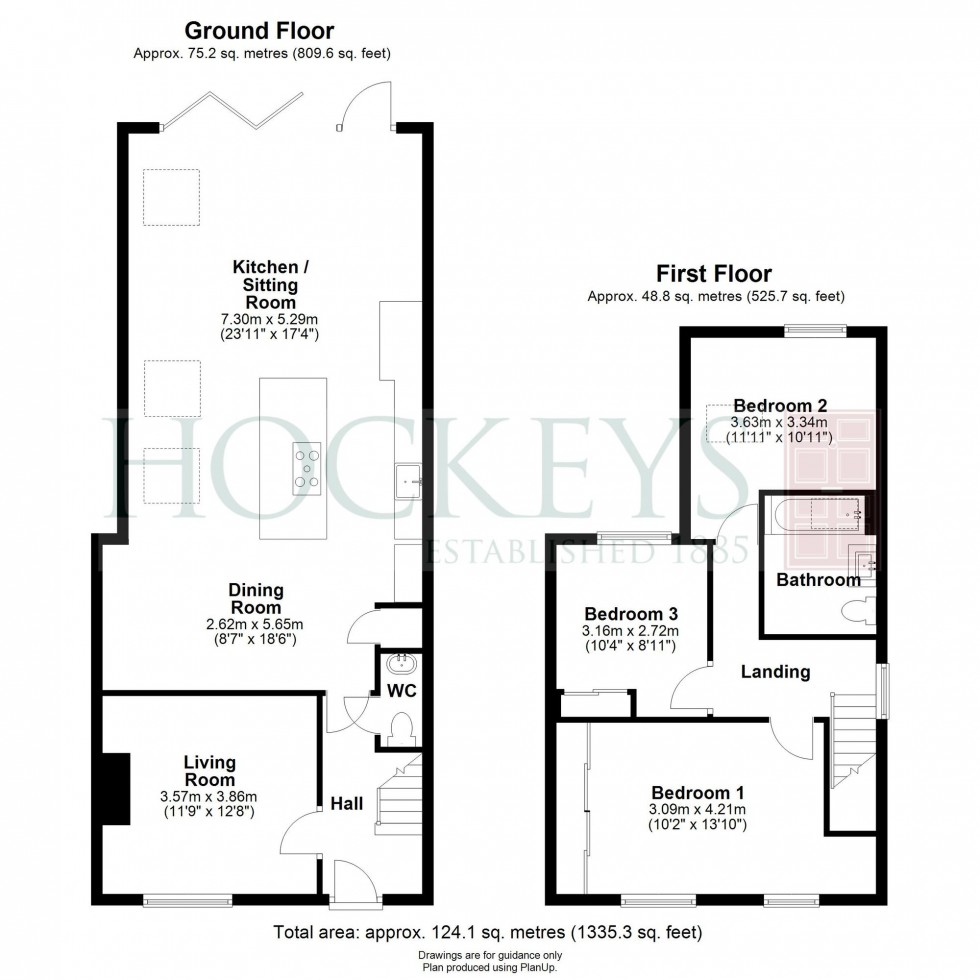 Floorplan for Godwin Close, Cambridge, CB1