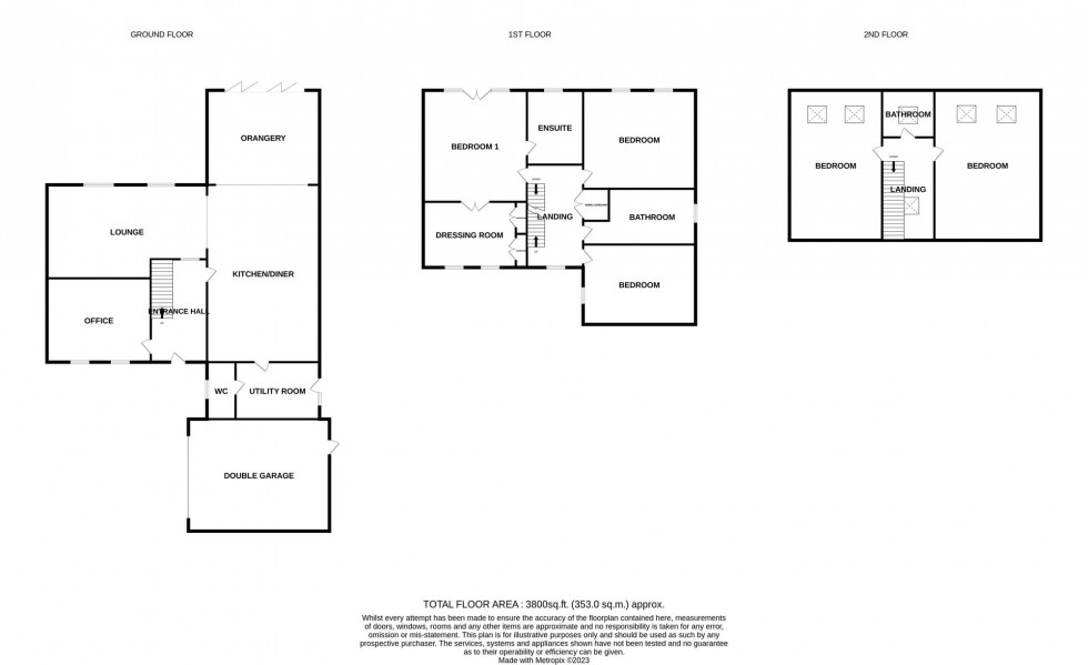 Floorplan for Smeeth Road, Marshland St. James, PE14