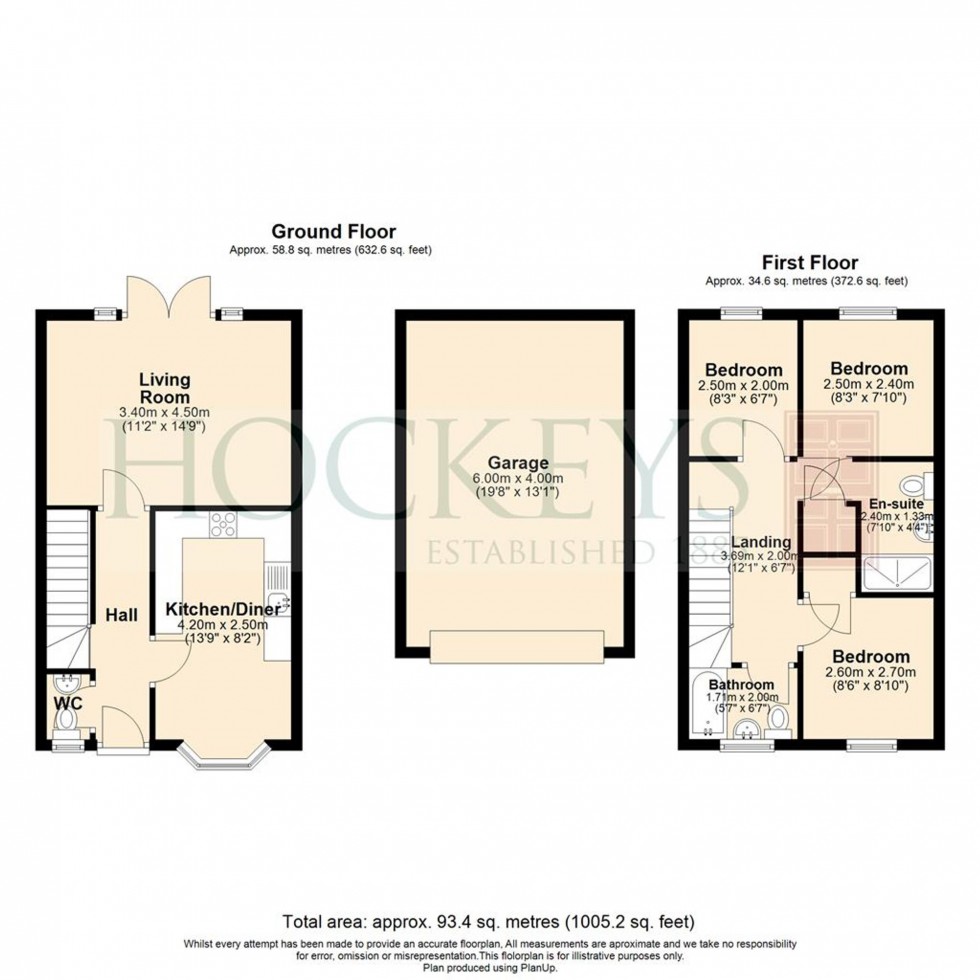 Floorplan for Bramble Walk, Red Lodge, IP28
